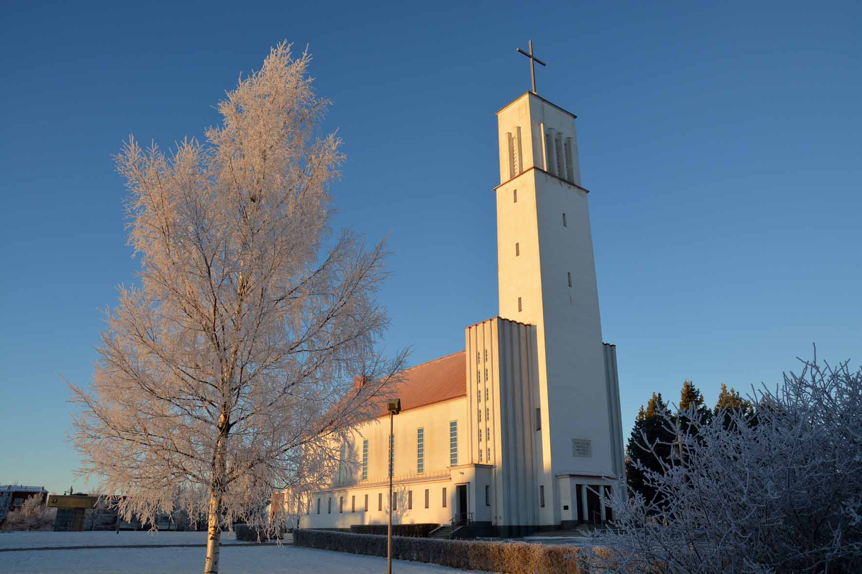 Pyhän Ristin kirkko Iisalmi.